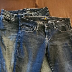 Lucky Brand Women's Blue Straight Leg Jeans